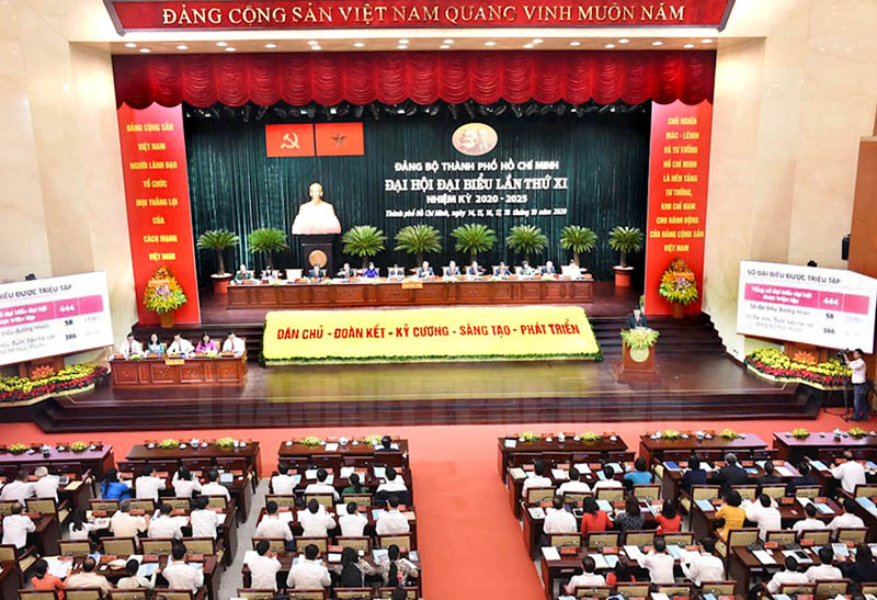 Đại hội đại biểu Đảng bộ TP Hồ Chí Minh tiến hành phiên trù bị